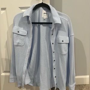 aerie waffle flannel